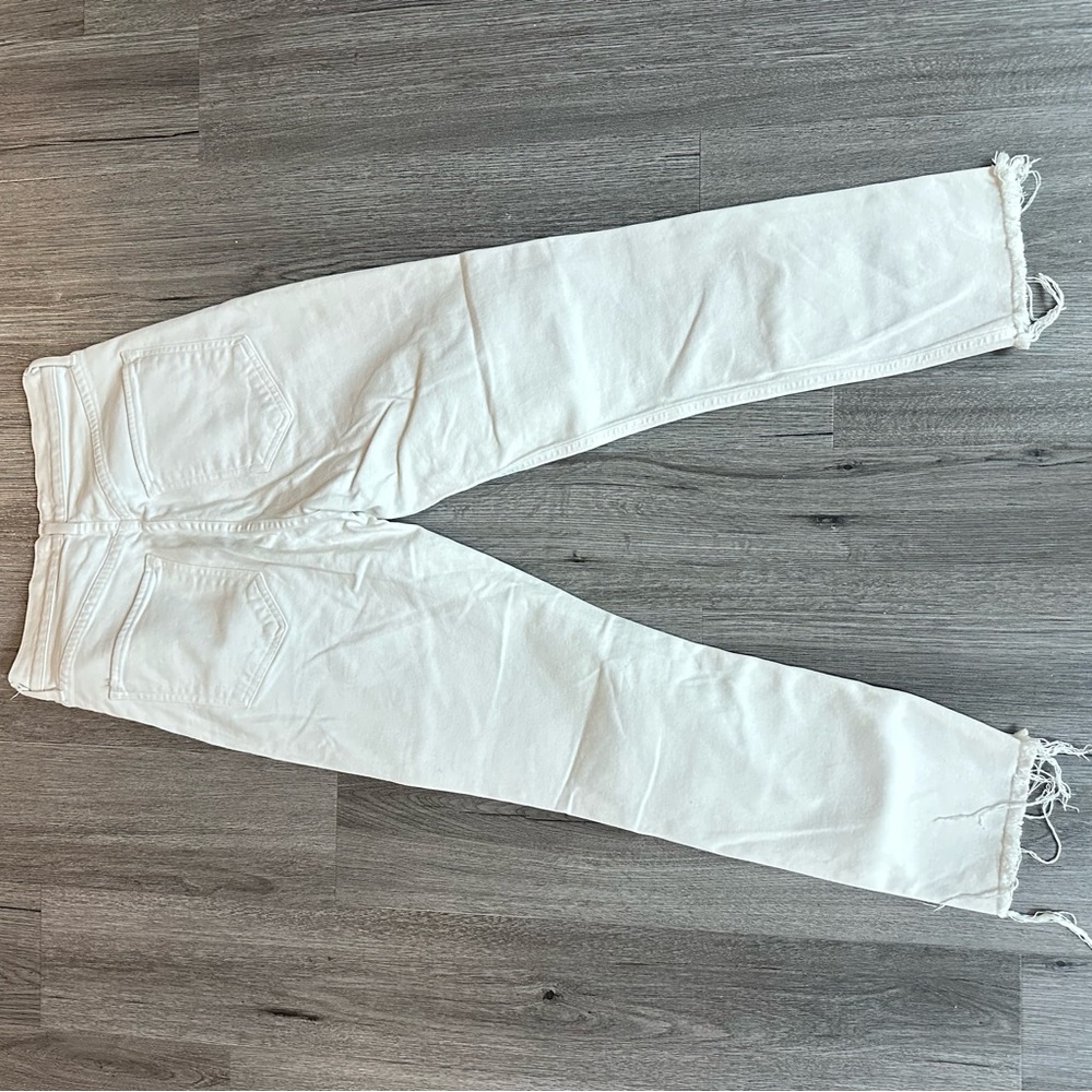 Agolde Riley Raw Hem Cropped Jeans - Picture 3 of 8